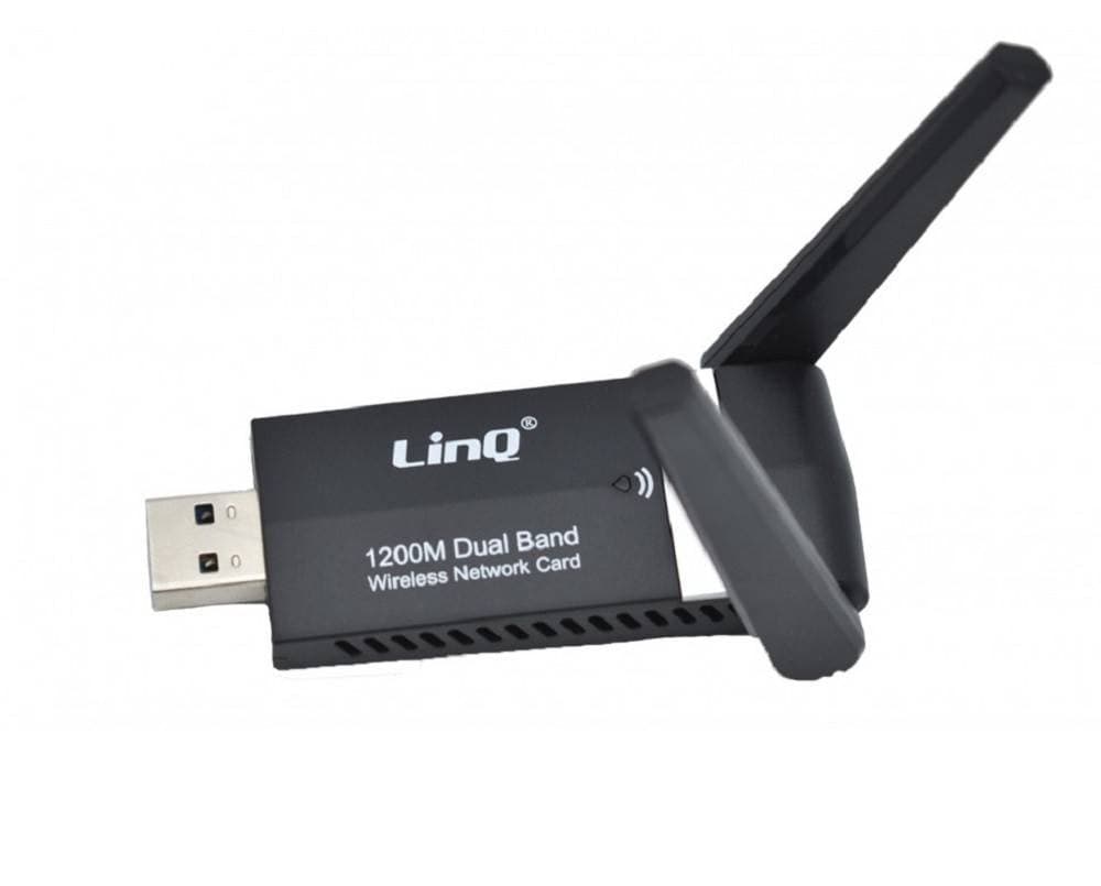 ADATTATORE SCHEDA DI RETE USB 3.0 WIFI DUAL BAND 1200M AMPLIFICATA 5 DBI W1200M - 4