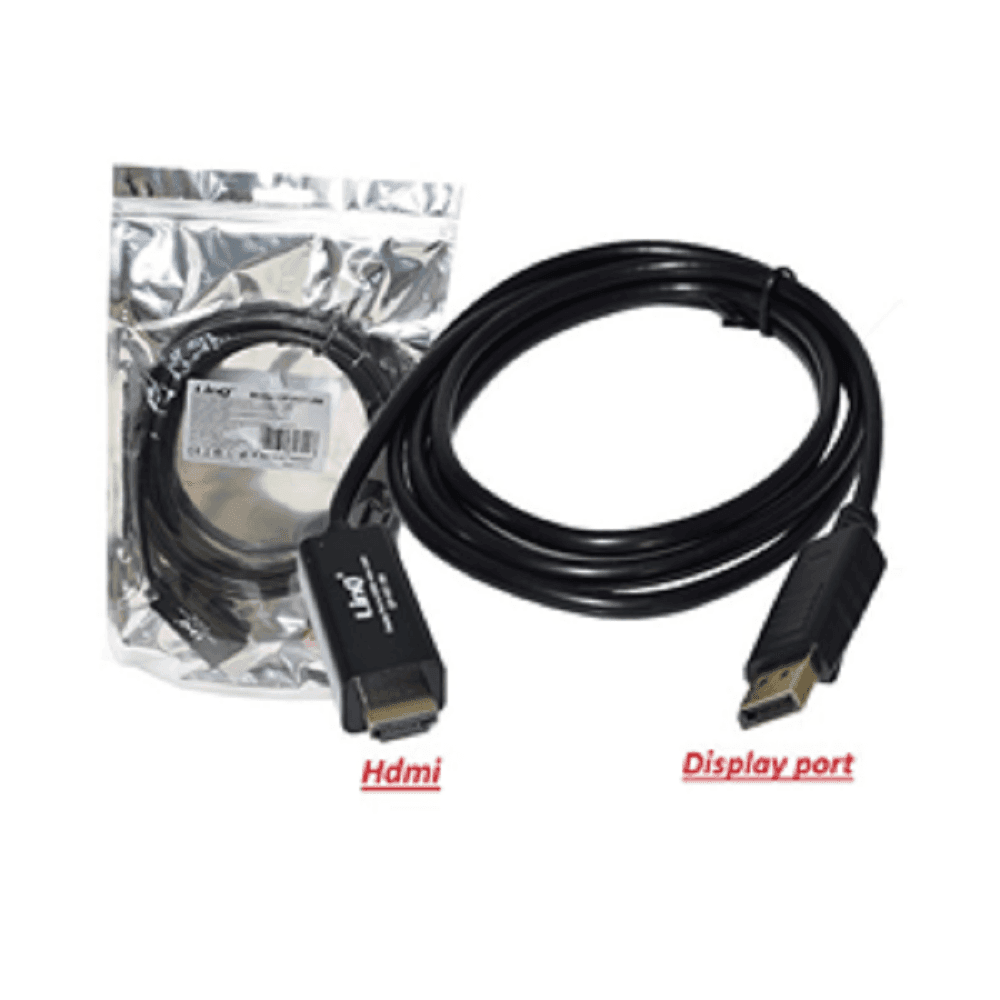 CAVO VIDEO CONVERTITORE DA DISPLAYPORT DP A HDMI 1.8 MT ULTRA HD 4K DP-HD1.8M - 3