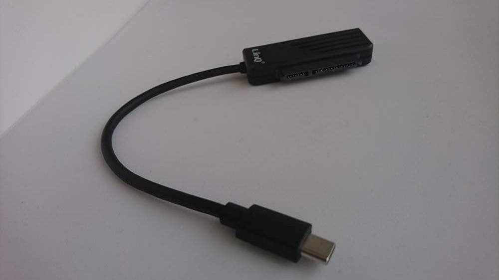 CONVERTITORE ADATTATORE DA HARD DISK USB TYPE-C A SATA A 15PIN 2,5" HDD TPC-SA3125 - 3