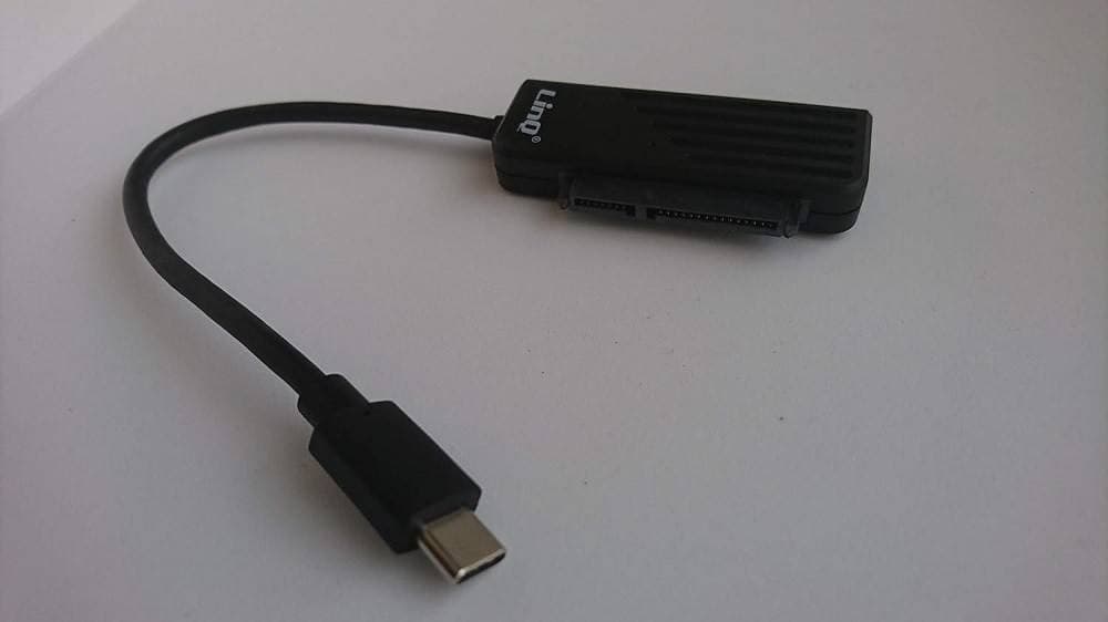 CONVERTITORE ADATTATORE DA HARD DISK USB TYPE-C A SATA A 15PIN 2,5" HDD TPC-SA3125 - 4