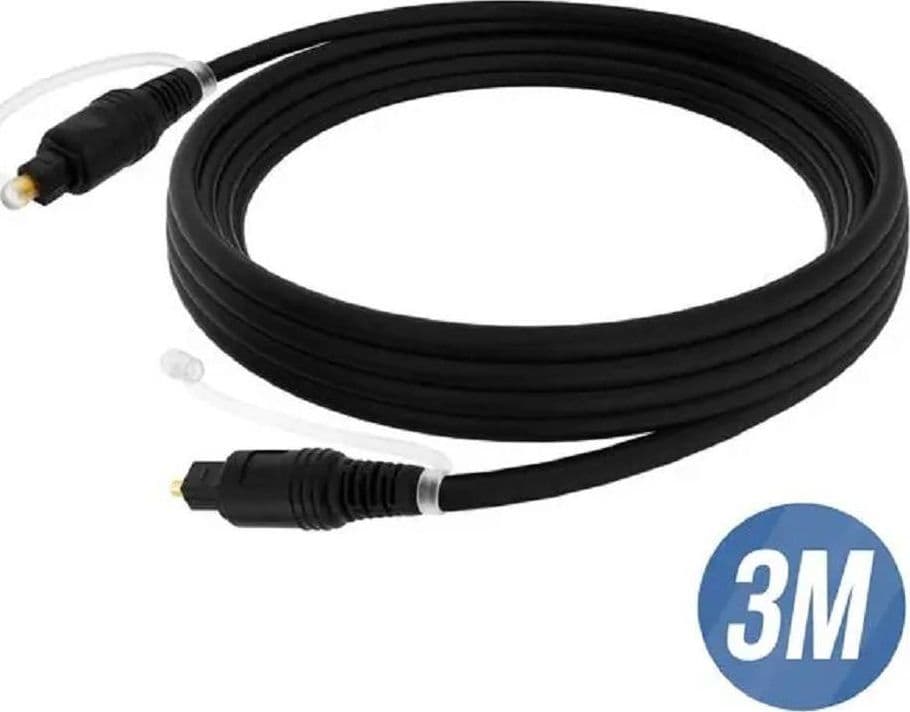 CAVO OTG OTTICO TOSLINK SEGNALE AUDIO DIGITALE 3 METRI PER TV BARRA AUDIO FO-D30 - 10