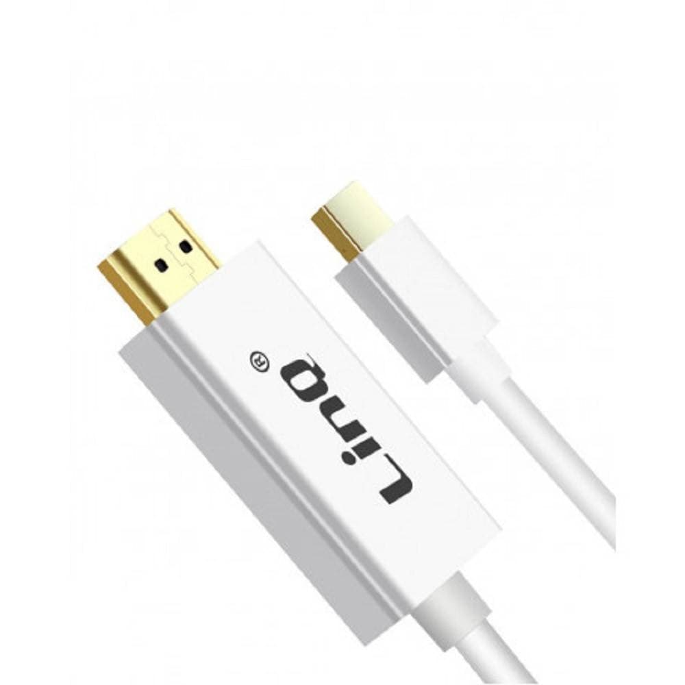 CAVO ADATTATORE MINI DISPLAYPORT MASCHIO A HDMI MASCHIO 1.8MT FULL HD 1080 MDH-18B - 7
