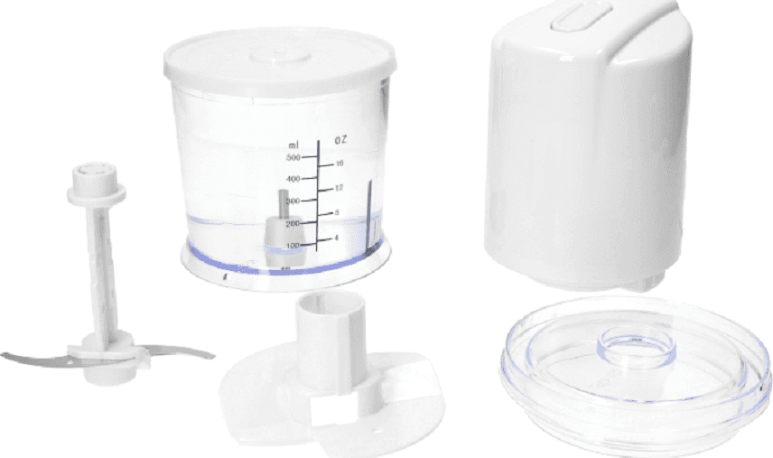 TRITATUTTO FRULLATORE ELETTRICO DA CUCINA TRITA TUTTO MINI ROBOT DA CUCINA 500ML
