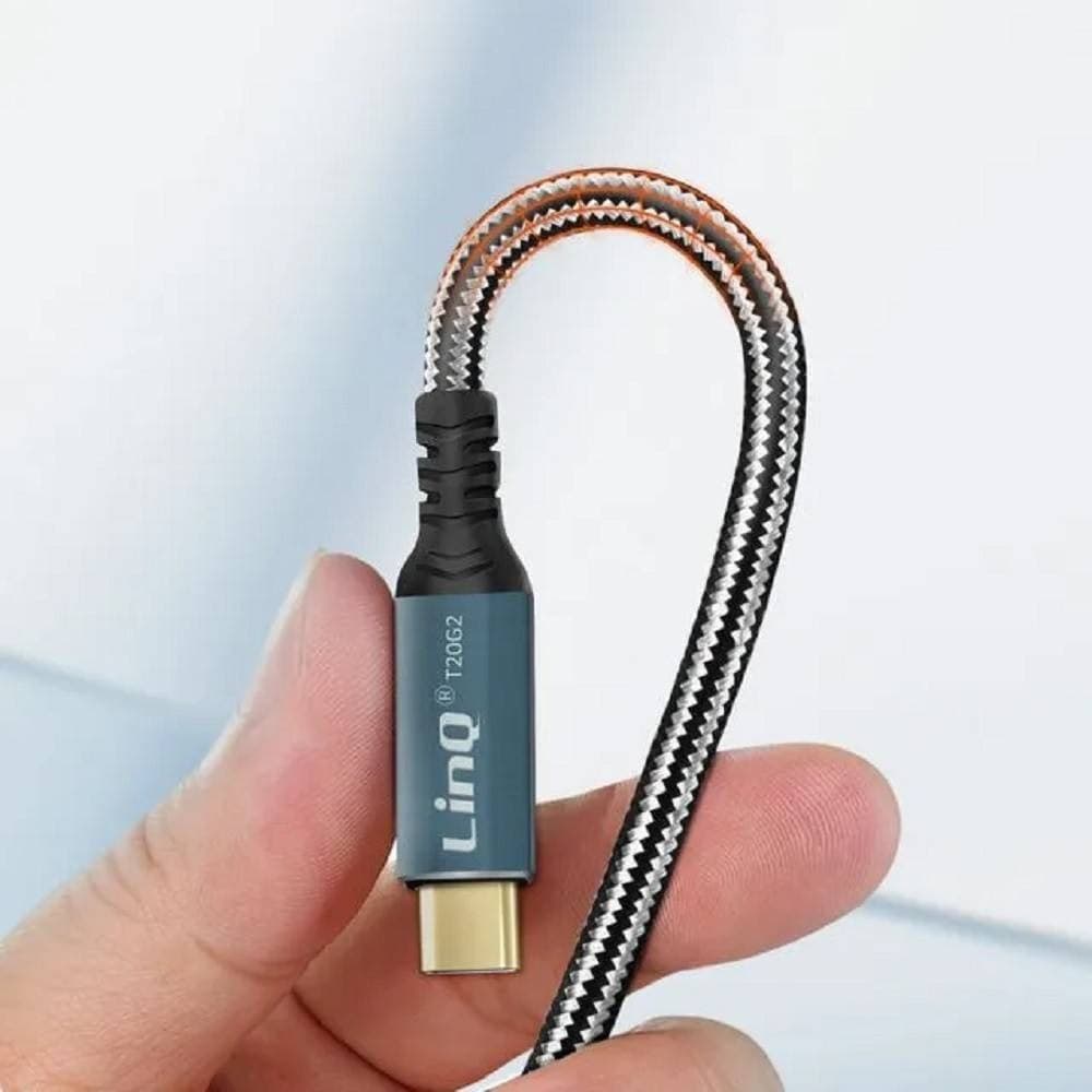 CAVO PROLUNGA TYPE-C MASCHIO-FEMMINA 2MT RICARICA 100W RISOLUZIONE 8K 20GBPS T20G2 - 8