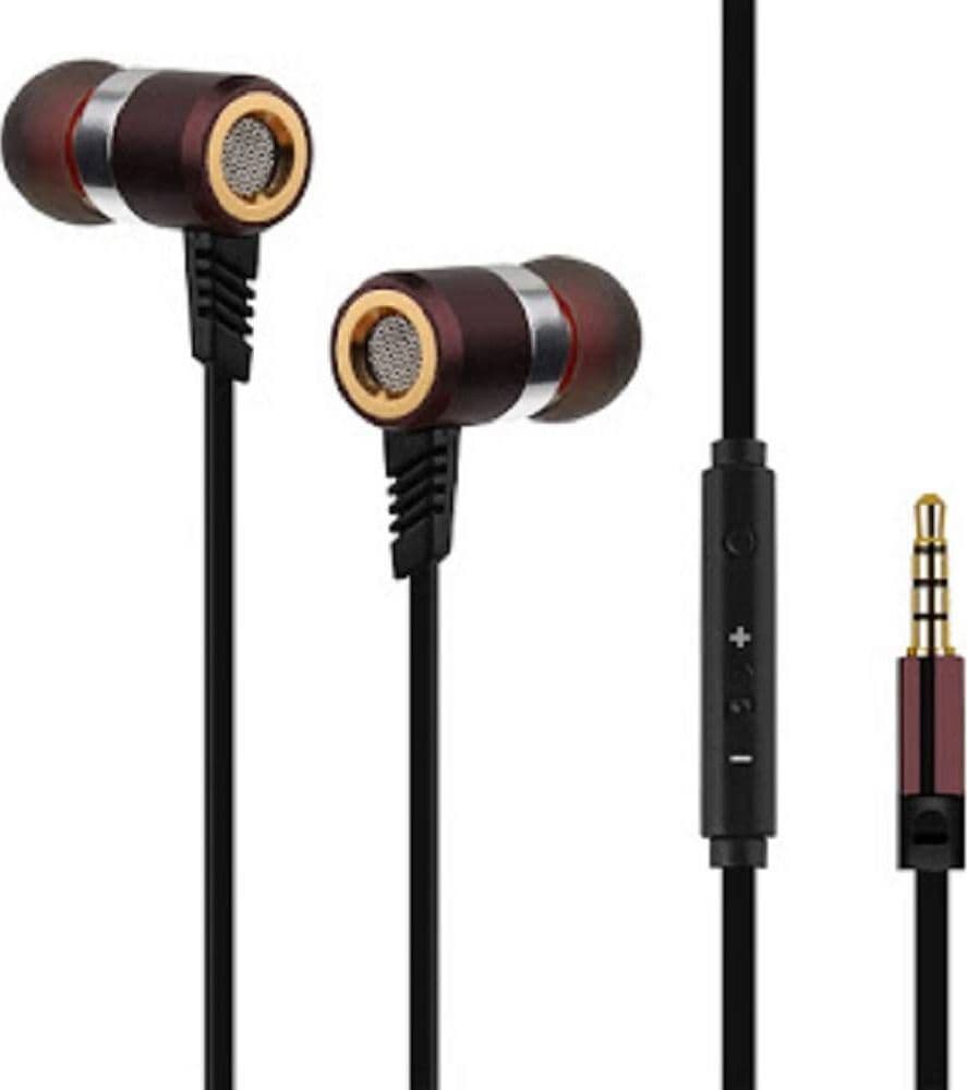 CUFFIE AURICOLARI SMARTPHONE CONTROLLO VOLUME MICROFONO JACK 3,5MM MUSICA VIP-388 - 4