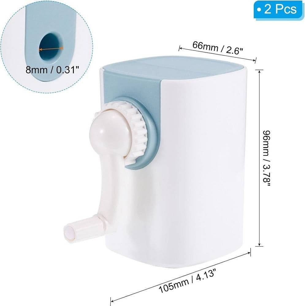 TEMPERAMATITE MANUALE PORTATILE PER SCUOLA CASA UFFICIO DISEGNO STILE 2 VARI COLORI - 11