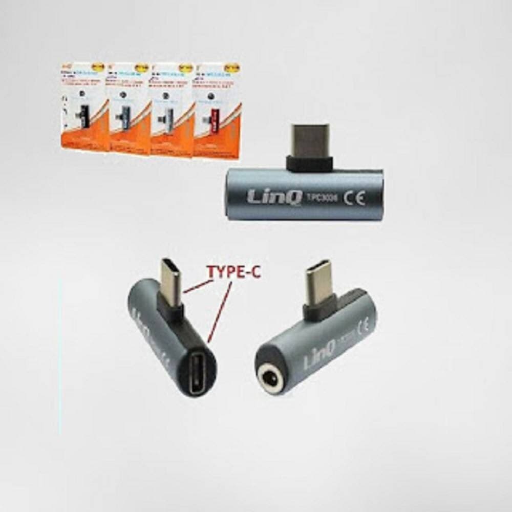 ADATTATORE CONVERTITORE DA PLUG TYPE-C MASCHIO A JACK 3,5MM + PD CARICA TPC3026 - 3