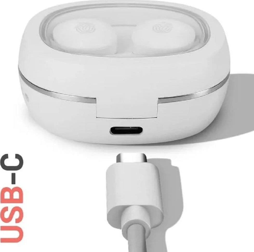 AURICOLARI CUFFIE BLUETOOTH WIRELESS AUTONOMIA 8H CUSTODIA DI RICARICA S68-PRO - 20