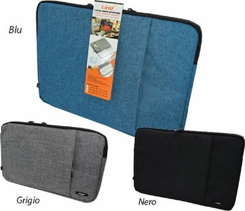 CUSTODIA BORSA PER NOTEBOOK PC PORTATILE AIR MACBOOK PRO 15,4″ VARI COLORI L60 - 2