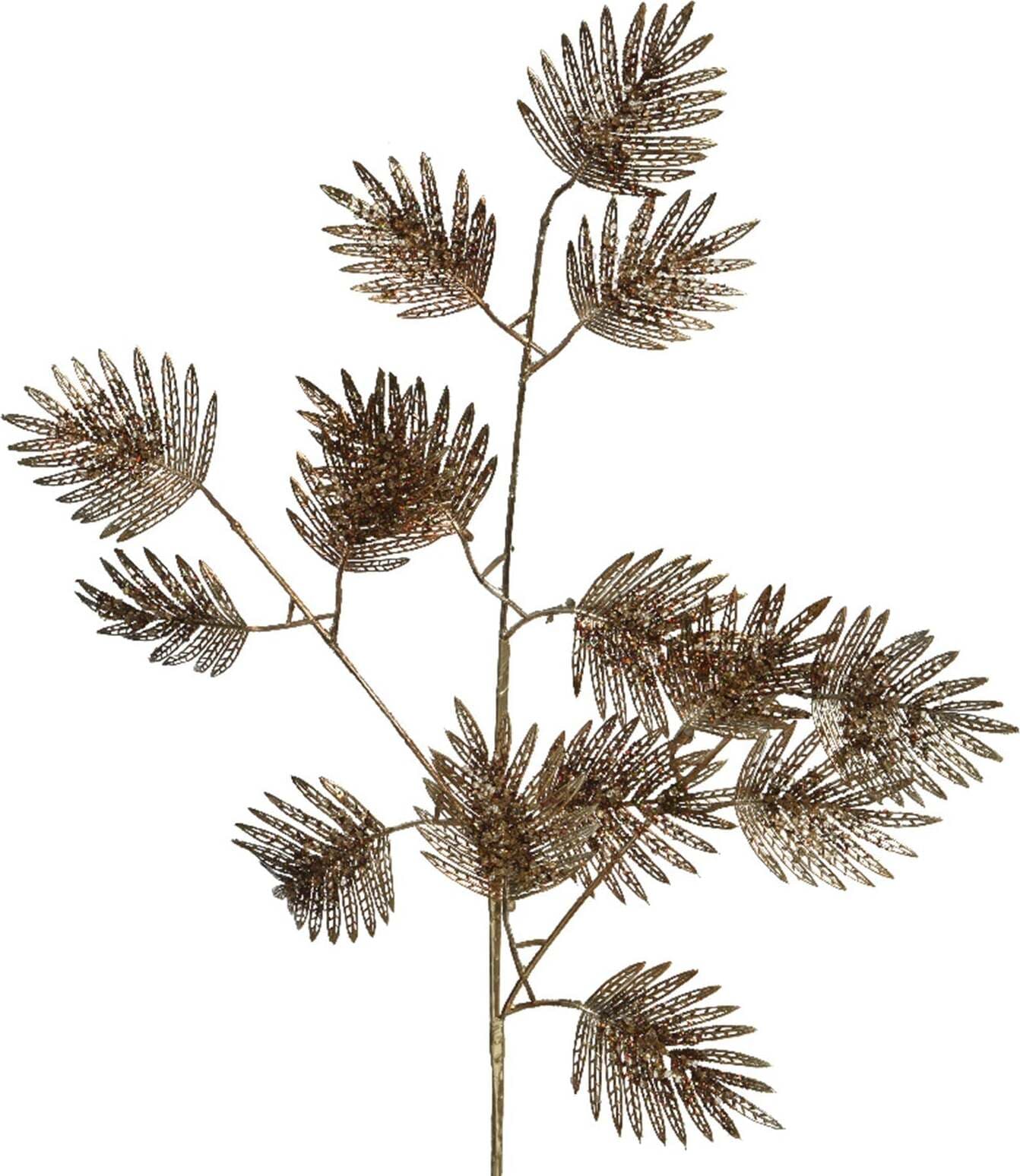Ramo decorativo color marrone per decorazioni e composizioni di fiori h 75 cm