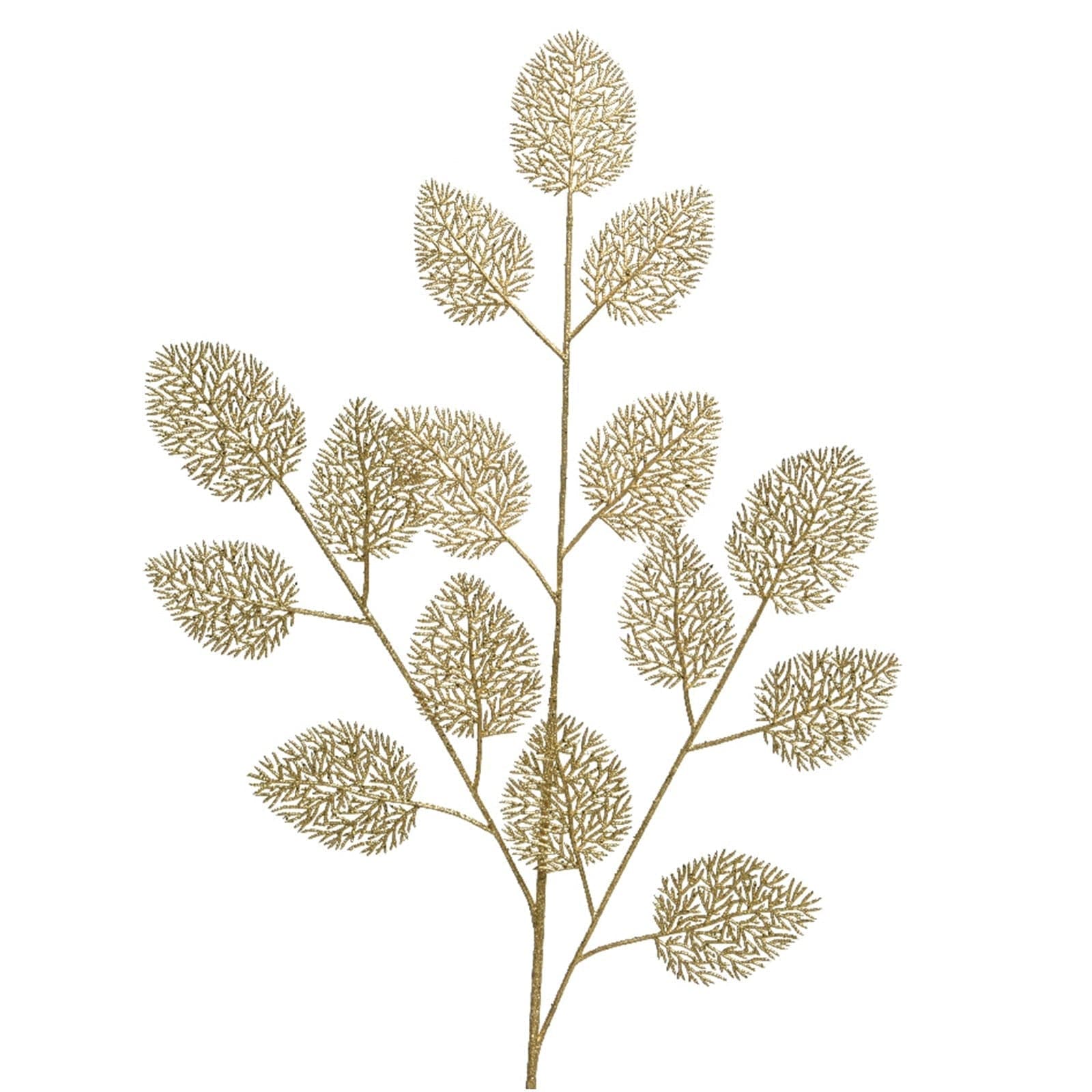 Ramo decorativo color Oro per decorazioni e composizioni di fiori h 88 cm