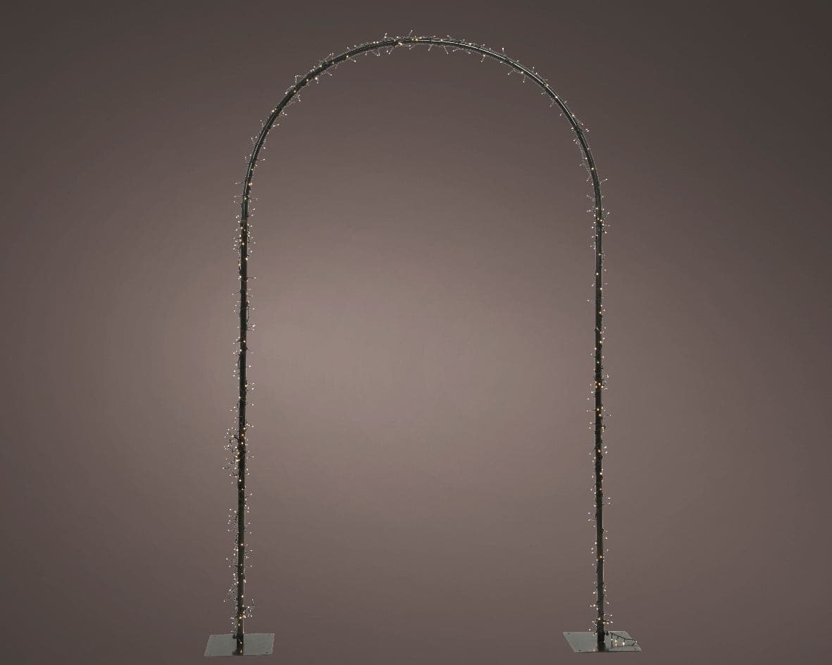 Figura luminosa di Arco, led a luce bianco caldo in acrilico da 230 cm in Catene luminose per esterni MagiediNatale.it - Altamura, commercioVirtuoso.it