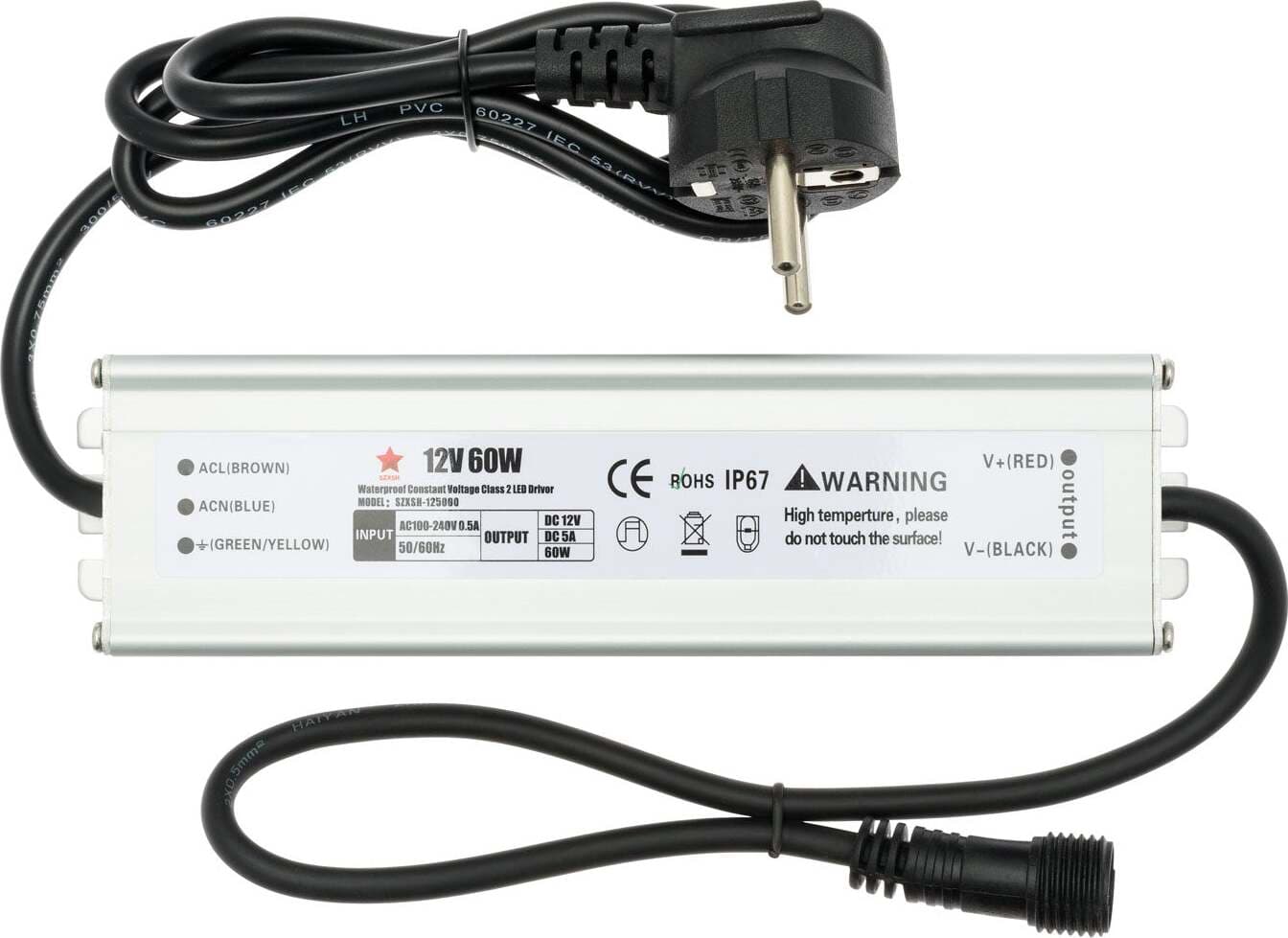 Ricambio trasformatore opzionale per luci a led con Spina Europea IP44 e connettore femmina GS Illuminazione/Illuminazione per esterni/Accessori/Trasformatori a bassa intensità MagiediNatale.it - Altamura, Commerciovirtuoso.it