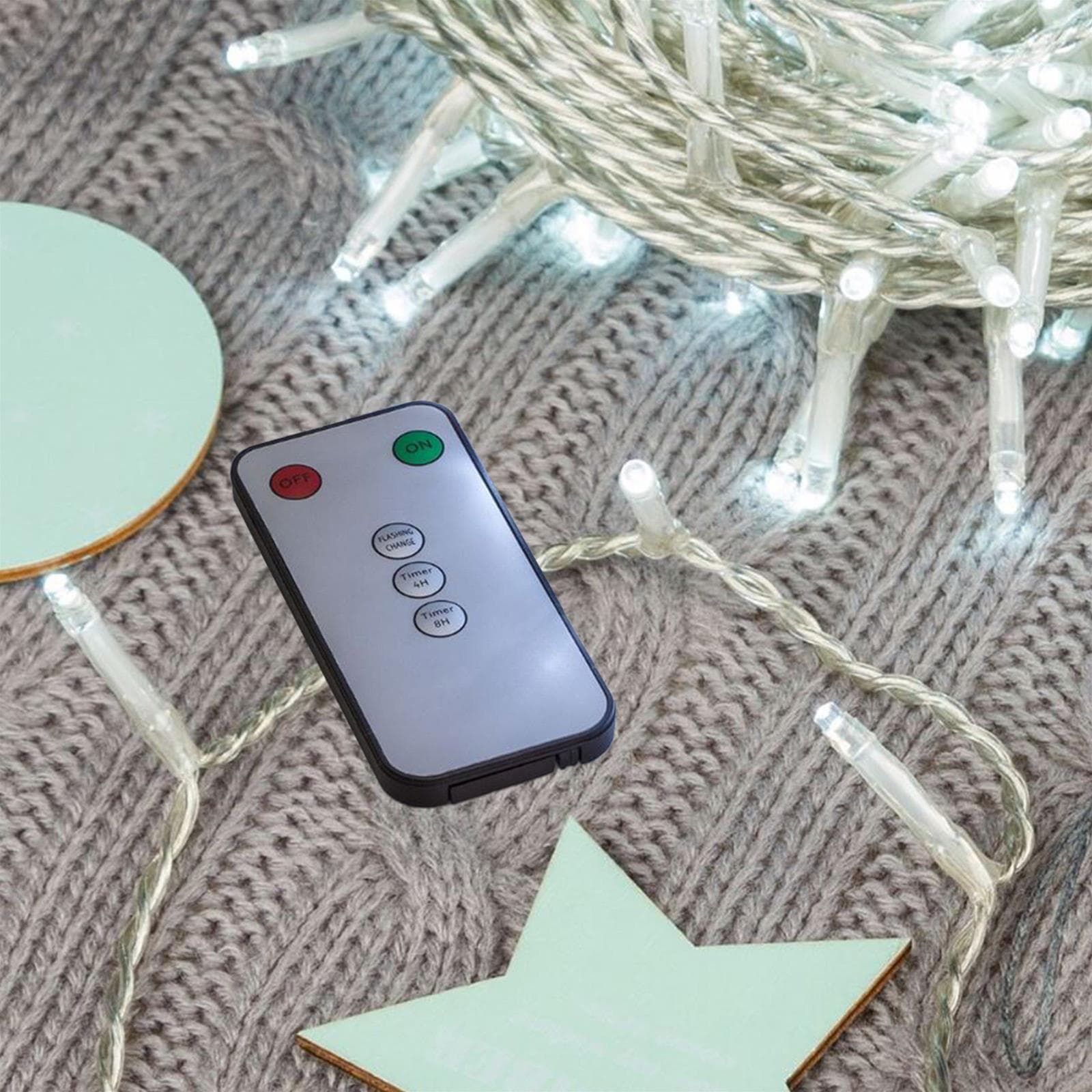 Luci di natale catena a led con telecomando per interno ed esterno addobbi natalizi Ø 5 mm in Catene luminose per interni MagiediNatale.it - Altamura, commercioVirtuoso.it