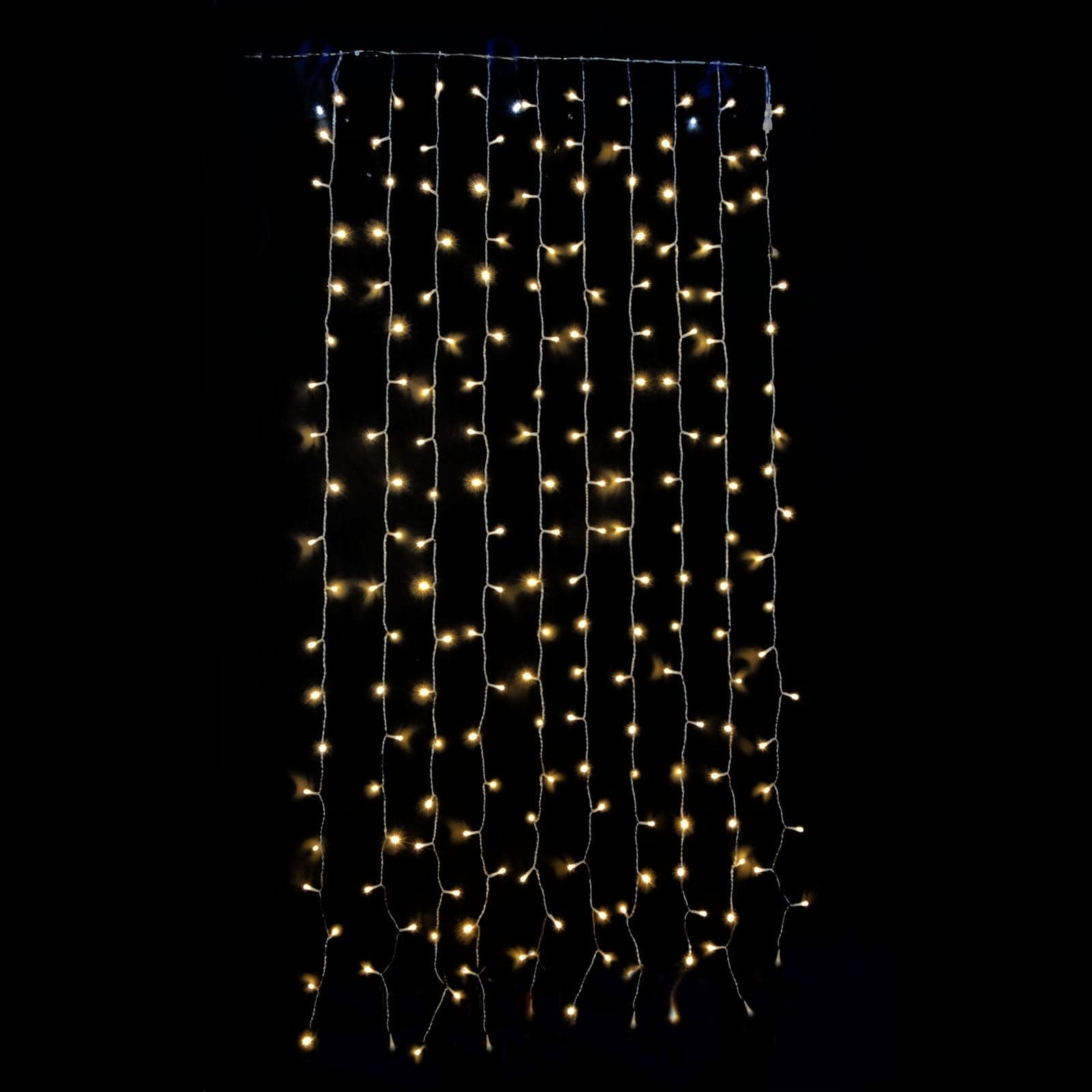 Tenda luminosa a led cascata da esterno decorazione natalizia 1 x h 2 mt in Catene luminose per interni MagiediNatale.it - Altamura, commercioVirtuoso.it