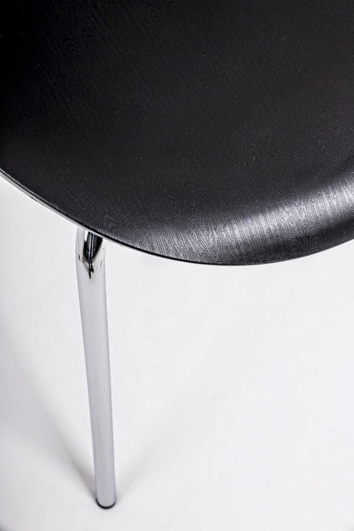 Sedia "Tessa" con gambe in acciaio verniciato a polvere epossidica, per arredo interno 50 x 49,5 x h 82 cm - 38