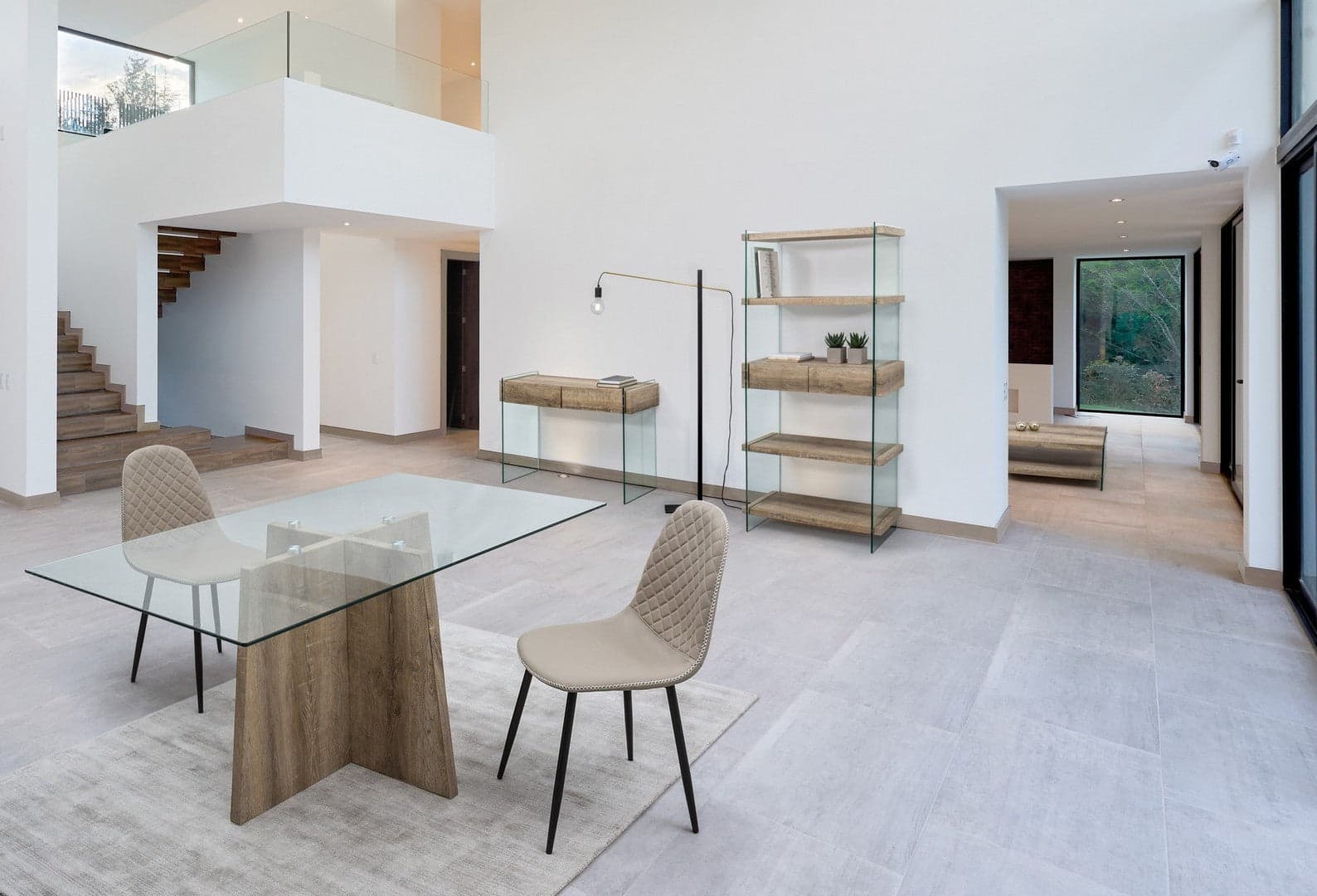 Sedia "Amanda" con struttura in acciaio e compensato, per arredo interno 45 x 54 x h 87 cm Casa e cucina/Arredamento/Sala da pranzo/Sedie Decor Space - Altamura, Commerciovirtuoso.it