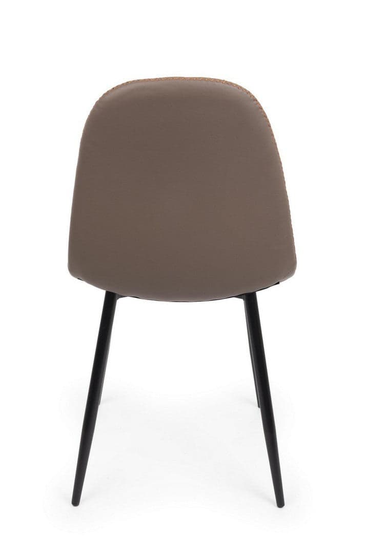 Sedia "Amanda" con struttura in acciaio e compensato, per arredo interno 45 x 54 x h 87 cm Casa e cucina/Arredamento/Sala da pranzo/Sedie Decor Space - Altamura, Commerciovirtuoso.it