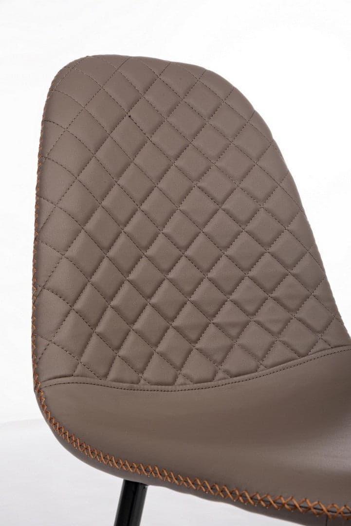 Sedia "Amanda" con struttura in acciaio e compensato, per arredo interno 45 x 54 x h 87 cm Casa e cucina/Arredamento/Sala da pranzo/Sedie Decor Space - Altamura, Commerciovirtuoso.it
