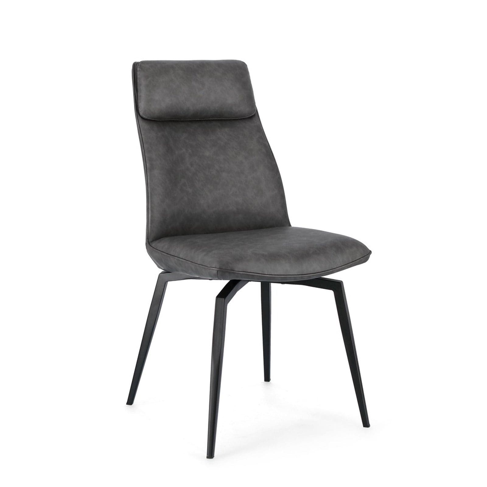 Sedia "Lawrence" con gambe in acciaio verniciato a polvere epossidica, per arredo interno 48 x 64 x h 92 cm - 22