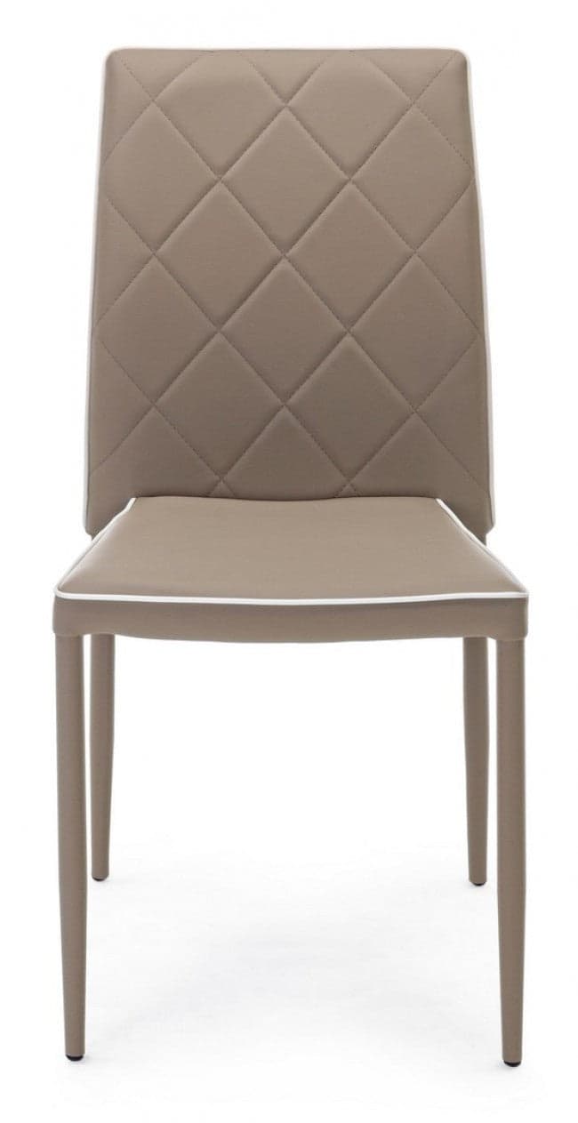 Sedia "Achille" con struttura in acciaio, per arredo interno 43,5 x 53,5 x h 92 cm Casa e cucina/Arredamento/Sala da pranzo/Sedie Decor Space - Altamura, Commerciovirtuoso.it