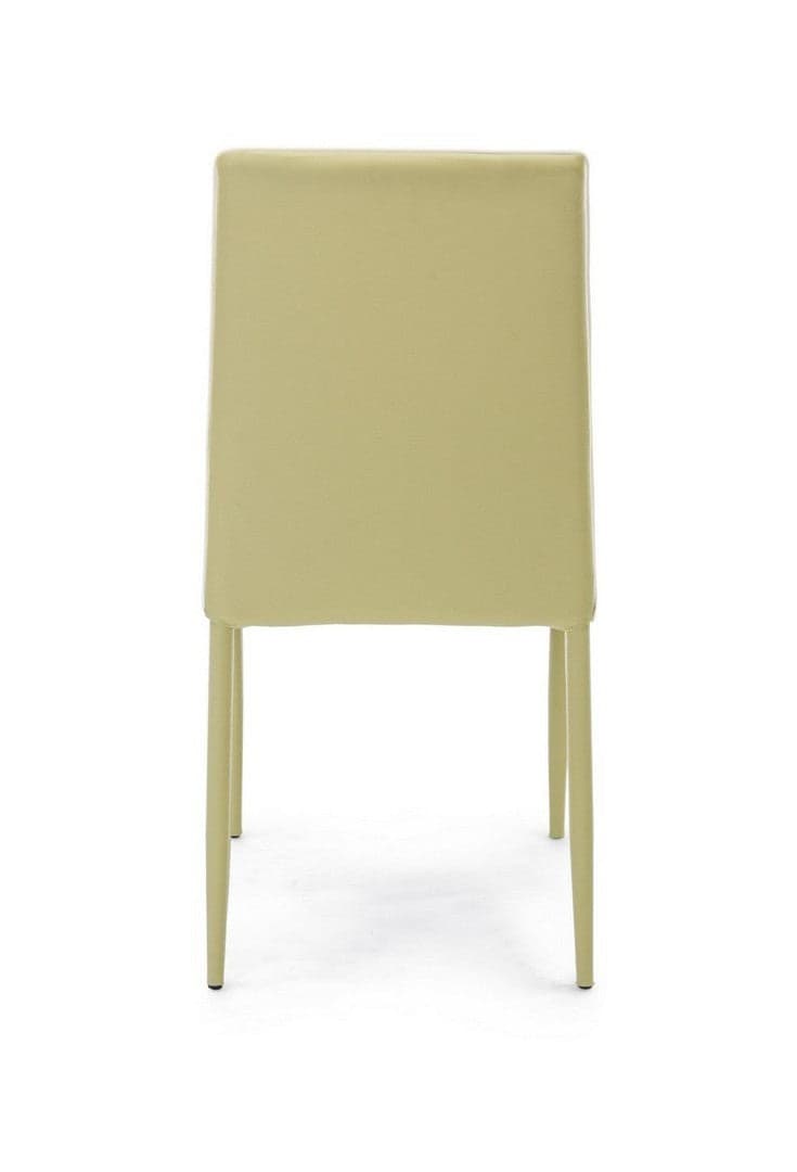 Sedia "Achille" con struttura in acciaio, per arredo interno 43,5 x 53,5 x h 92 cm Casa e cucina/Arredamento/Sala da pranzo/Sedie Decor Space - Altamura, Commerciovirtuoso.it