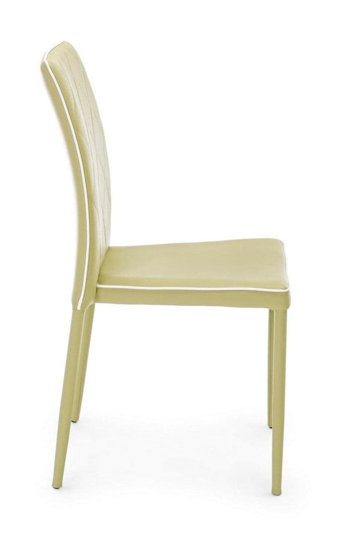 Sedia "Achille" con struttura in acciaio, per arredo interno 43,5 x 53,5 x h 92 cm Casa e cucina/Arredamento/Sala da pranzo/Sedie Decor Space - Altamura, Commerciovirtuoso.it