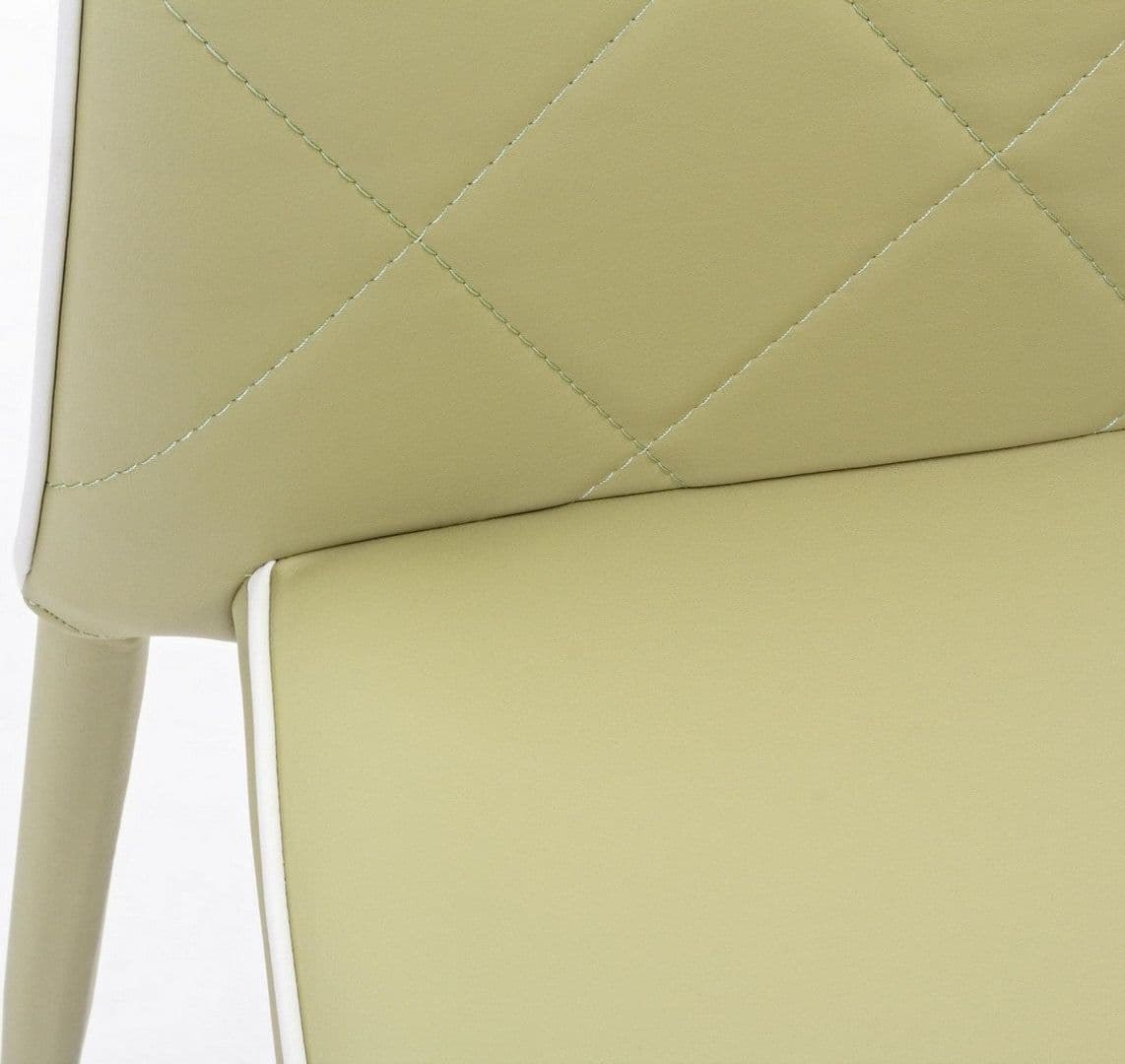 Sedia "Achille" con struttura in acciaio, per arredo interno 43,5 x 53,5 x h 92 cm Casa e cucina/Arredamento/Sala da pranzo/Sedie Decor Space - Altamura, Commerciovirtuoso.it