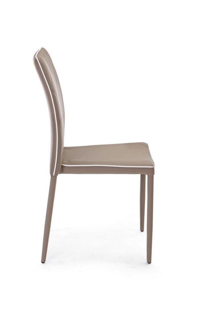 Sedia "Achille" con struttura in acciaio, per arredo interno 43,5 x 53,5 x h 92 cm Casa e cucina/Arredamento/Sala da pranzo/Sedie Decor Space - Altamura, Commerciovirtuoso.it