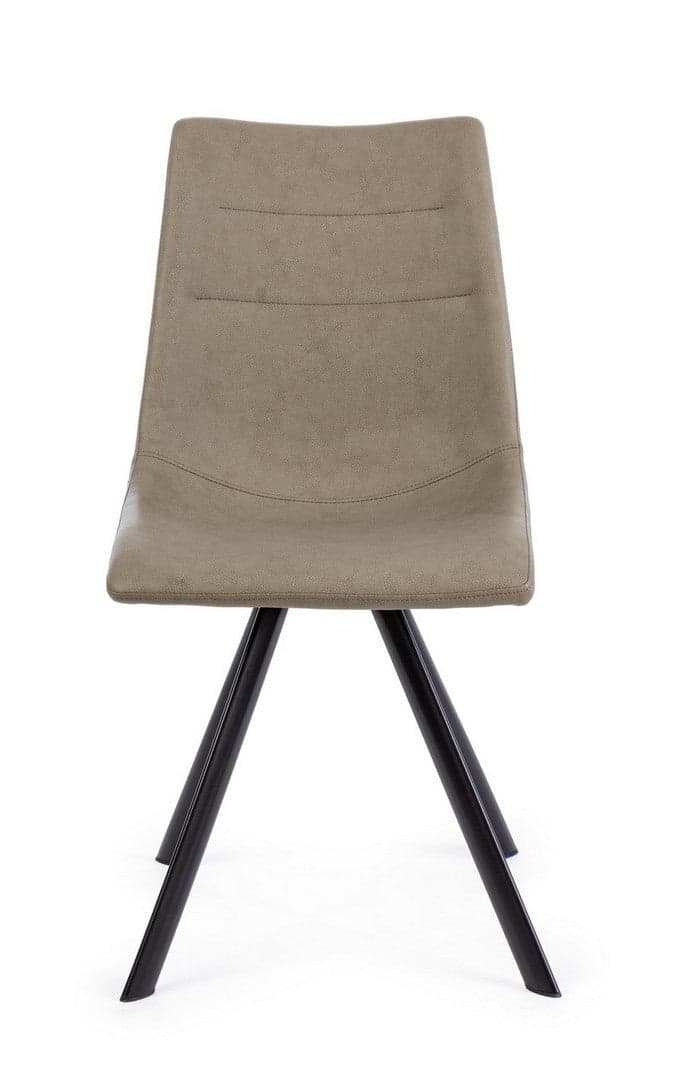 Sedia "Alva" con struttura in acciaio verniciato a polvere epossidica, per arredo interno 45 x 58 x h 90 cm Casa e cucina/Arredamento/Sala da pranzo/Sedie Decor Space - Altamura, Commerciovirtuoso.it