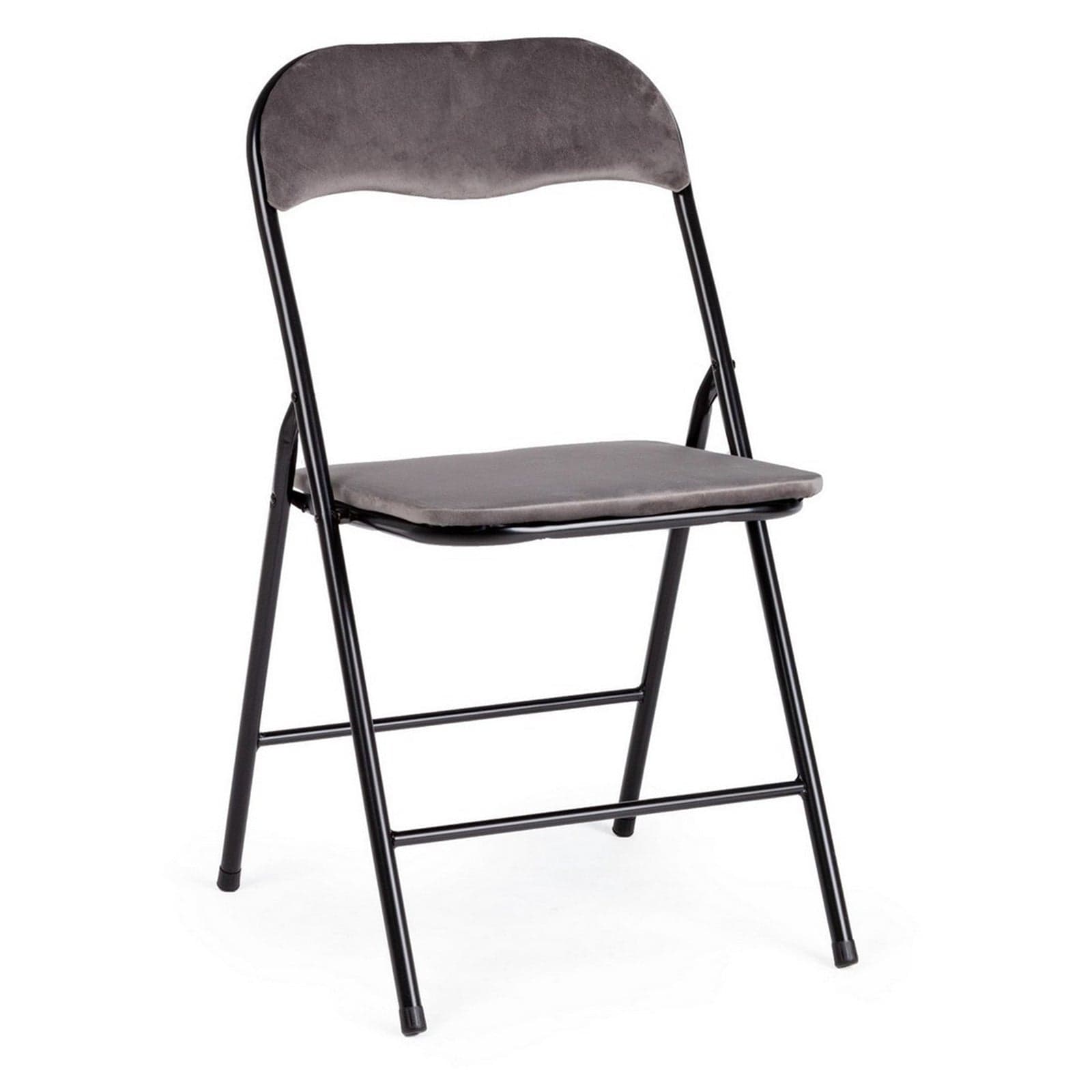 Sedia "Amal" con struttura in tubolare di acciaio verniciato a polvere ø19 mm, per arredo interno 43,5 x 43,5 x h 79 cm - 21