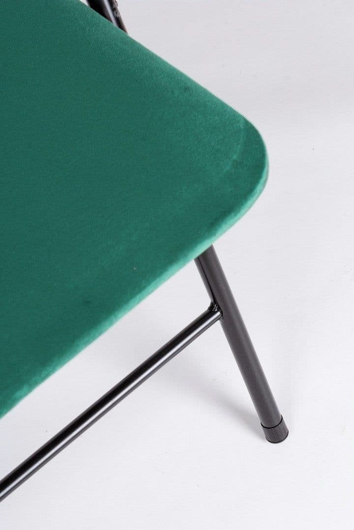 Sedia "Amal" con struttura in tubolare di acciaio verniciato a polvere ø19 mm, per arredo interno 43,5 x 43,5 x h 79 cm Casa e cucina/Arredamento/Sala da pranzo/Sedie Decor Space - Altamura, Commerciovirtuoso.it