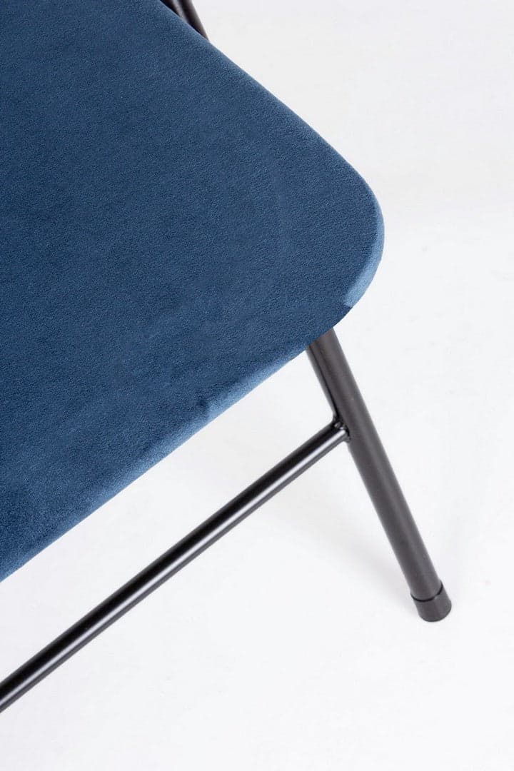 Sedia "Amal" con struttura in tubolare di acciaio verniciato a polvere ø19 mm, per arredo interno 43,5 x 43,5 x h 79 cm Casa e cucina/Arredamento/Sala da pranzo/Sedie Decor Space - Altamura, Commerciovirtuoso.it