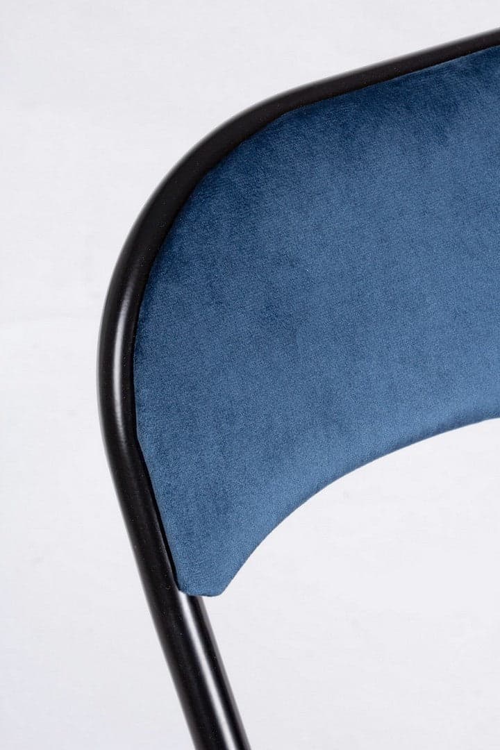 Sedia "Amal" con struttura in tubolare di acciaio verniciato a polvere ø19 mm, per arredo interno 43,5 x 43,5 x h 79 cm Casa e cucina/Arredamento/Sala da pranzo/Sedie Decor Space - Altamura, Commerciovirtuoso.it