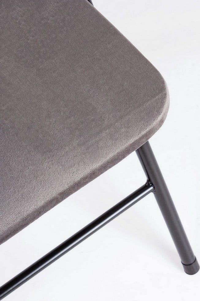 Sedia "Amal" con struttura in tubolare di acciaio verniciato a polvere ø19 mm, per arredo interno 43,5 x 43,5 x h 79 cm Casa e cucina/Arredamento/Sala da pranzo/Sedie Decor Space - Altamura, Commerciovirtuoso.it