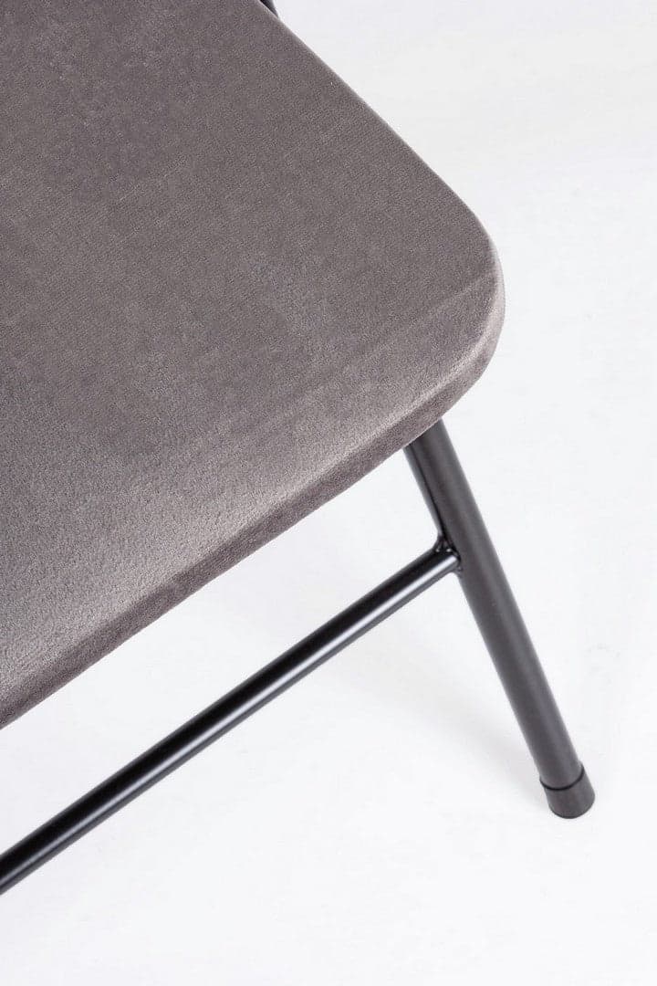 Sedia "Amal" con struttura in tubolare di acciaio verniciato a polvere ø19 mm, per arredo interno 43,5 x 43,5 x h 79 cm Casa e cucina/Arredamento/Sala da pranzo/Sedie Decor Space - Altamura, Commerciovirtuoso.it