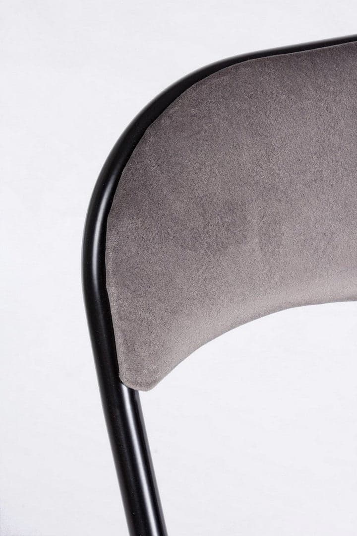 Sedia "Amal" con struttura in tubolare di acciaio verniciato a polvere ø19 mm, per arredo interno 43,5 x 43,5 x h 79 cm Casa e cucina/Arredamento/Sala da pranzo/Sedie Decor Space - Altamura, Commerciovirtuoso.it