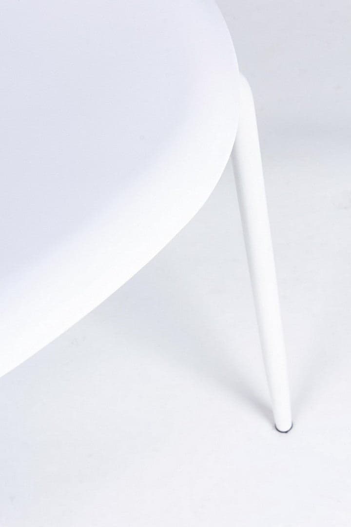 Sedia "Iris" con gambe in tubolare di acciaio verniciato a polvere, per arredo interno 45 x 52 x h 84 cm Casa e cucina/Arredamento/Sala da pranzo/Sedie Decor Space - Altamura, Commerciovirtuoso.it