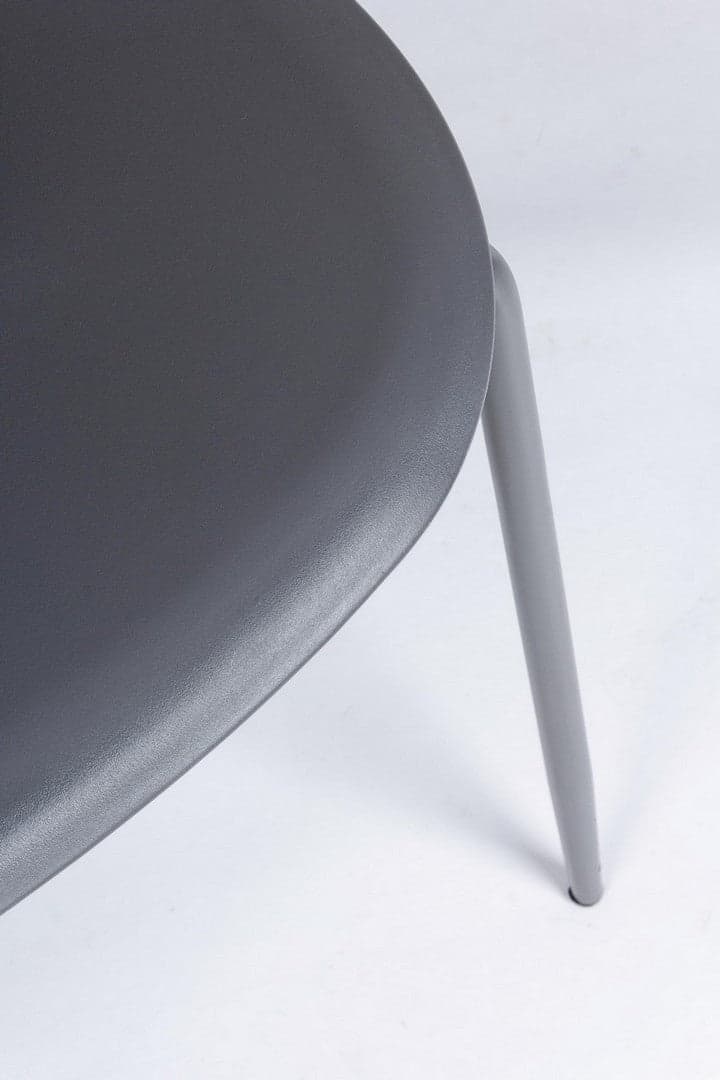 Sedia "Iris" con gambe in tubolare di acciaio verniciato a polvere, per arredo interno 45 x 52 x h 84 cm Casa e cucina/Arredamento/Sala da pranzo/Sedie Decor Space - Altamura, Commerciovirtuoso.it