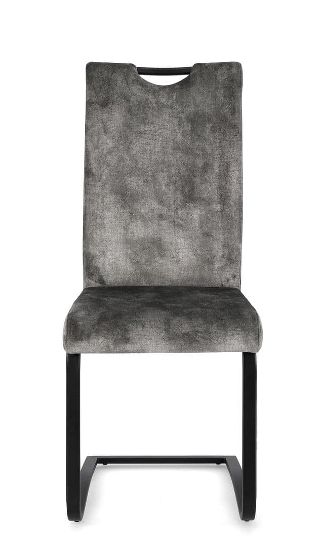 Sedia "Kenneth" con gambe in acciaio verniciato a polvere epossidica, per arredo interno 42 x 56 x h 102 cm - 27