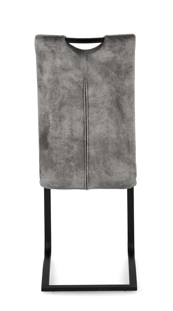 Sedia "Kenneth" con gambe in acciaio verniciato a polvere epossidica, per arredo interno 42 x 56 x h 102 cm - 28