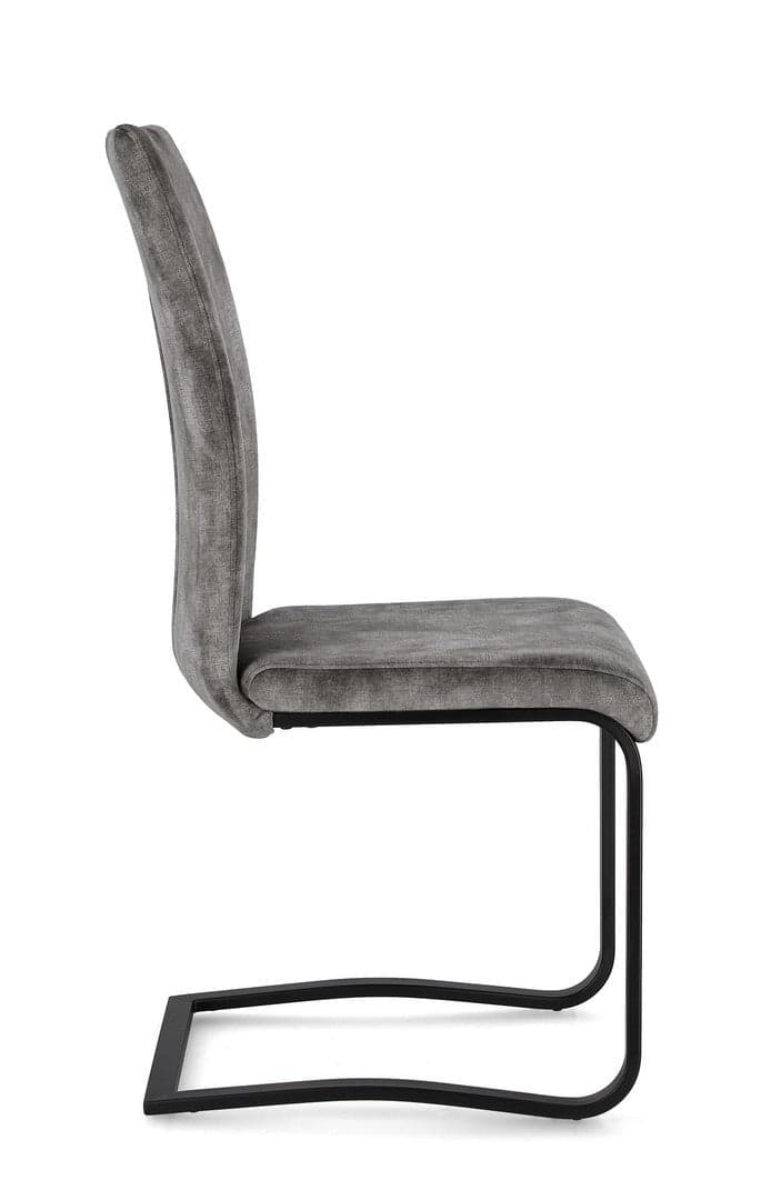 Sedia "Kenneth" con gambe in acciaio verniciato a polvere epossidica, per arredo interno 42 x 56 x h 102 cm - 29