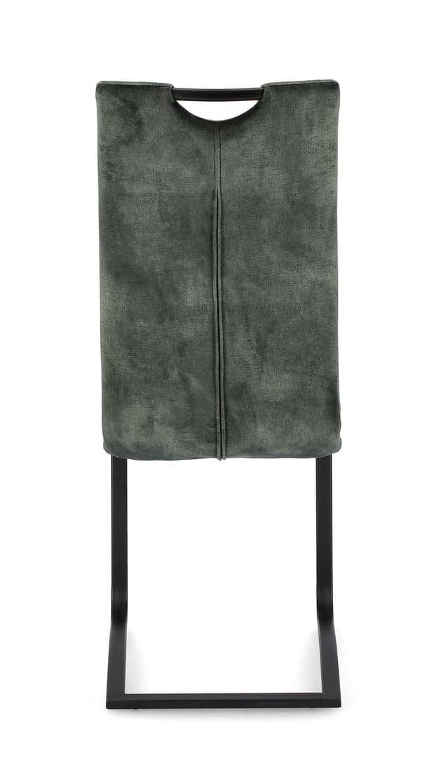Sedia "Kenneth" con gambe in acciaio verniciato a polvere epossidica, per arredo interno 42 x 56 x h 102 cm - 37