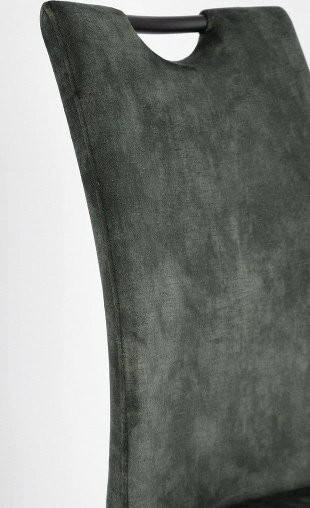 Sedia "Kenneth" con gambe in acciaio verniciato a polvere epossidica, per arredo interno 42 x 56 x h 102 cm - 39