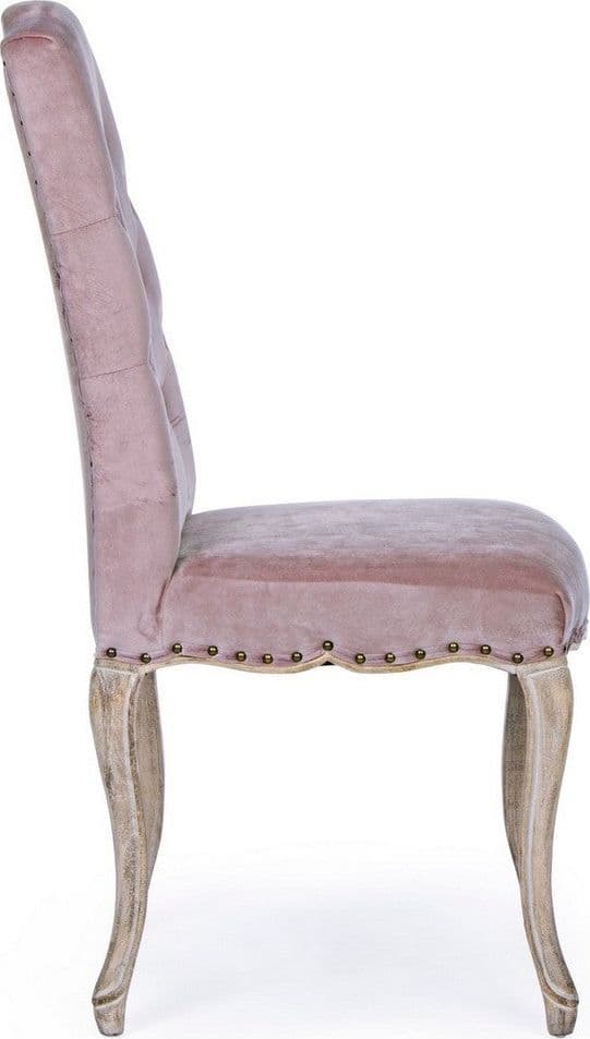 Sedia "Diva" con struttura in rubber wood, per arredo interno 51 x 53 x h 99 cm in Sedie Decor Space - Altamura, commercioVirtuoso.it