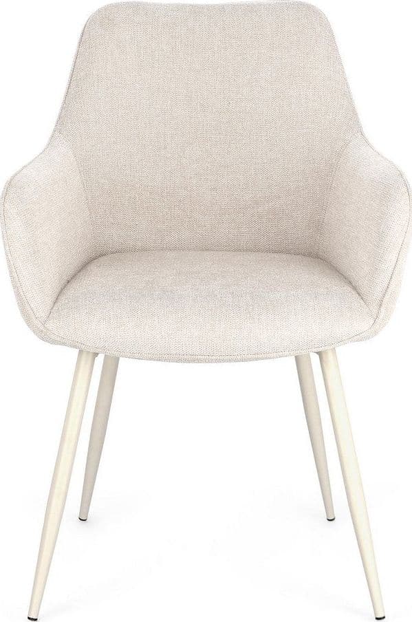 Sedia "Cora" con struttura in acciaio, per arredo interno con braccioli, 58 x 63 x h 85,5 cm in Sedie Decor Space - Altamura, commercioVirtuoso.it