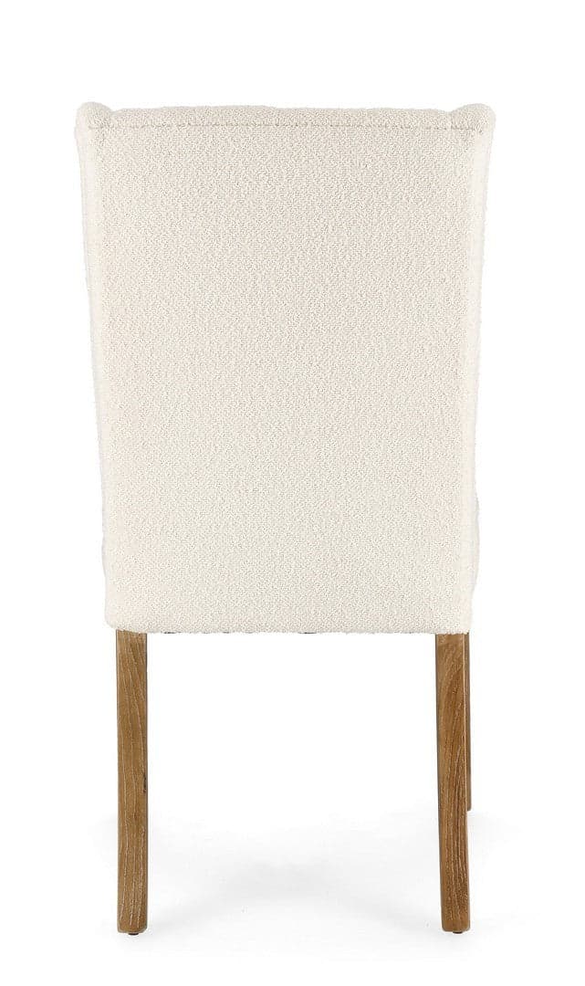 Sedia "Columbia" con struttura in legno di quercia, per arredo interno 51 x 63 x h 104 cm in Sedie Decor Space - Altamura, commercioVirtuoso.it