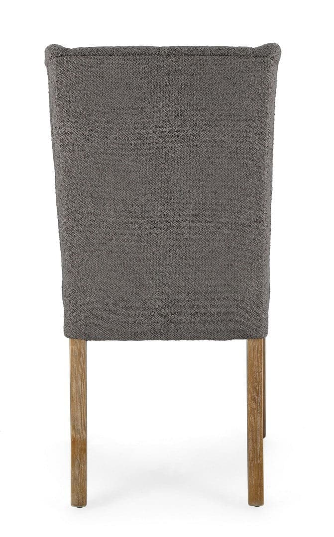 Sedia "Columbia" con struttura in legno di quercia, per arredo interno 51 x 63 x h 104 cm in Sedie Decor Space - Altamura, commercioVirtuoso.it