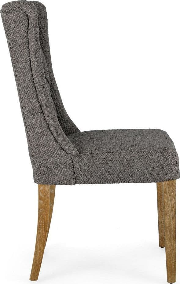 Sedia "Columbia" con struttura in legno di quercia, per arredo interno 51 x 63 x h 104 cm in Sedie Decor Space - Altamura, commercioVirtuoso.it