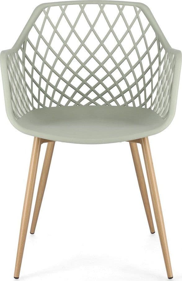 Sedia "Optik" con gambe in acciaio verniciate, per arredo interno 58 x 54 x h 85,5 cm in Sedie Decor Space - Altamura, commercioVirtuoso.it